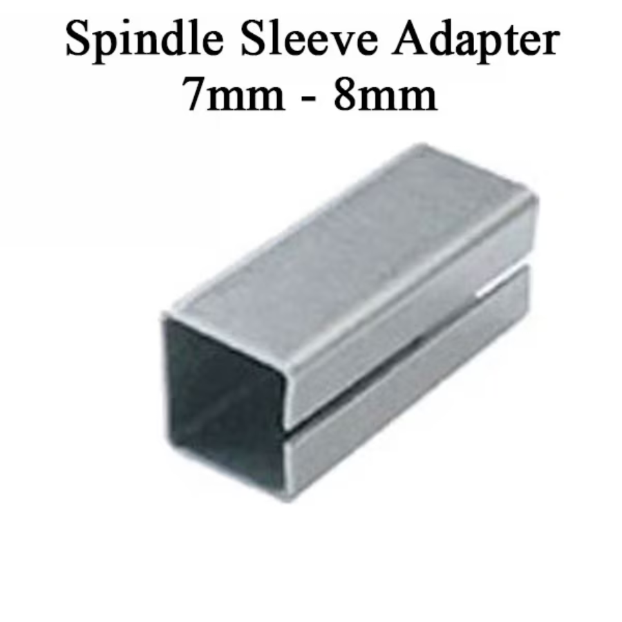 法国 7mm 转 8mm 方轴开槽变径套管 (Spindle Adapter Sleeve)